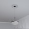 Ekena Millwork Cole PVC Medallion (Canopies up to 4 1/4"), 13"OD x 3 1/2"ID x 3/4"P, UltraCover Satin Blossom White CMP13COGBW - alternate 8